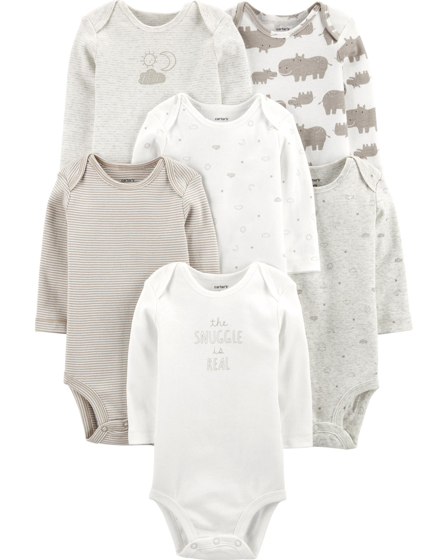 Set de 6 Bodies Unisex